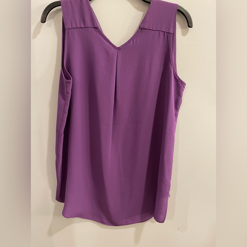 Cato Deep Purple Sleeveless Dress Top new w/ tags Size Medium